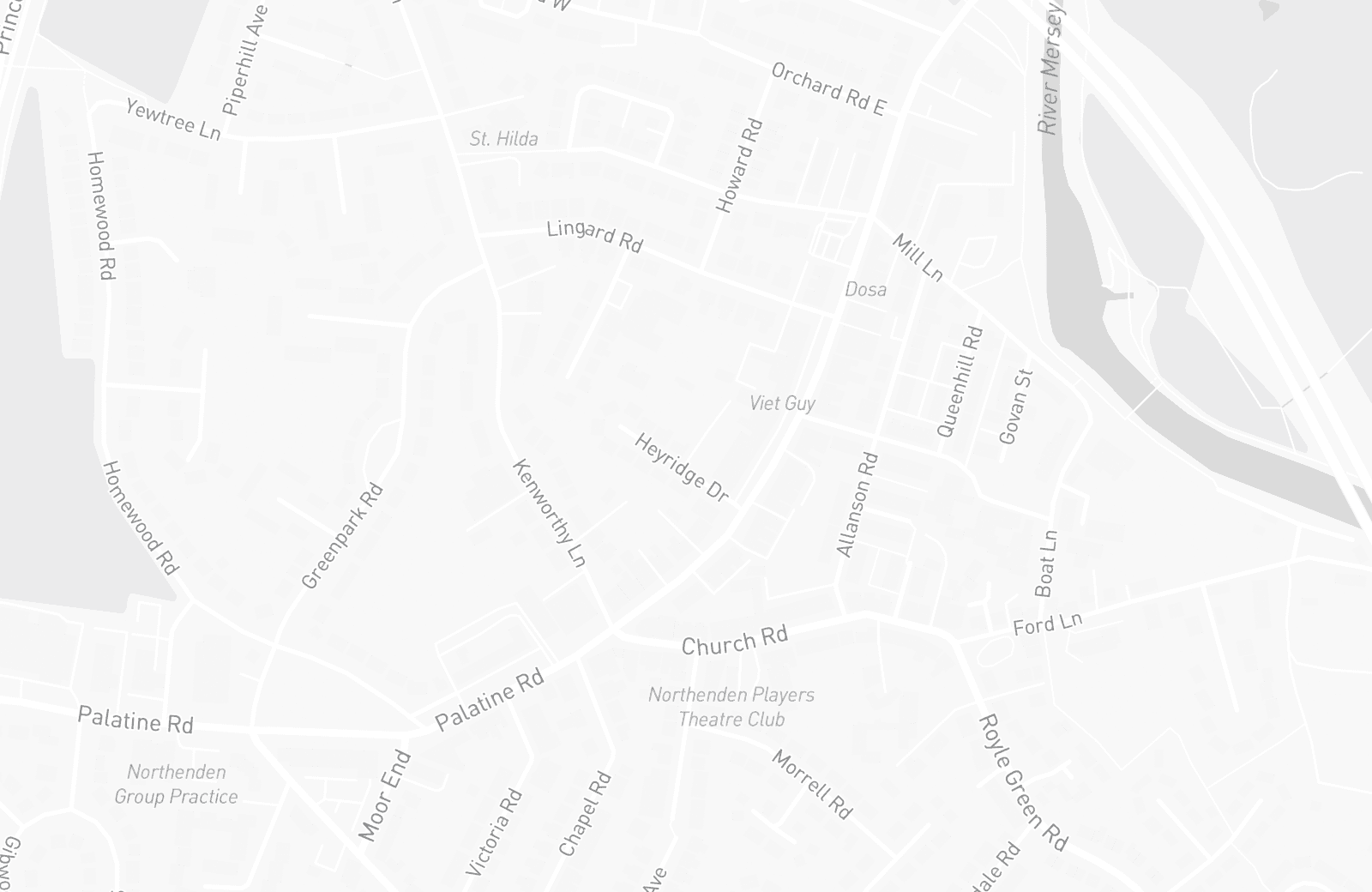 Street map of Northenden with 7 verified parking locations mapped by Parkwise
