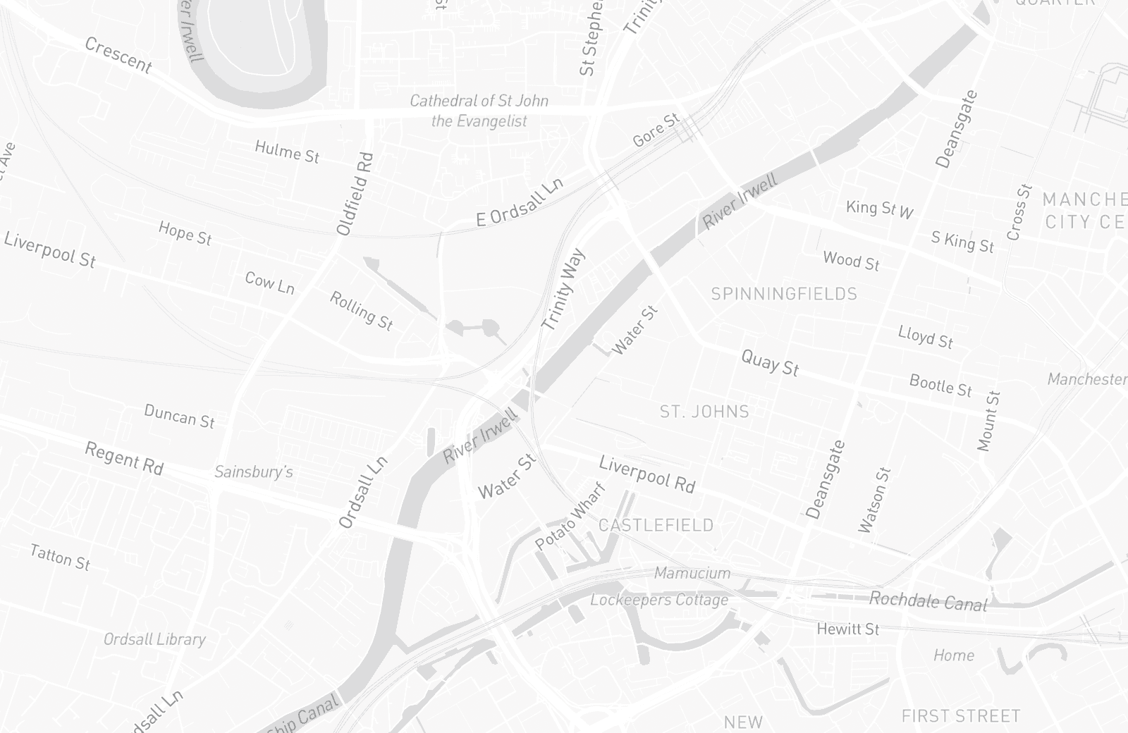 Street map of Aviva Studios with 70 verified parking locations mapped by Parkwise