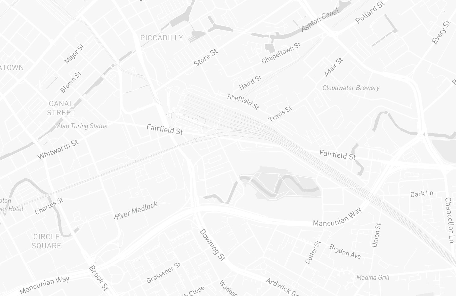 Street map of Depot Mayfield with 89 verified parking locations mapped by Parkwise